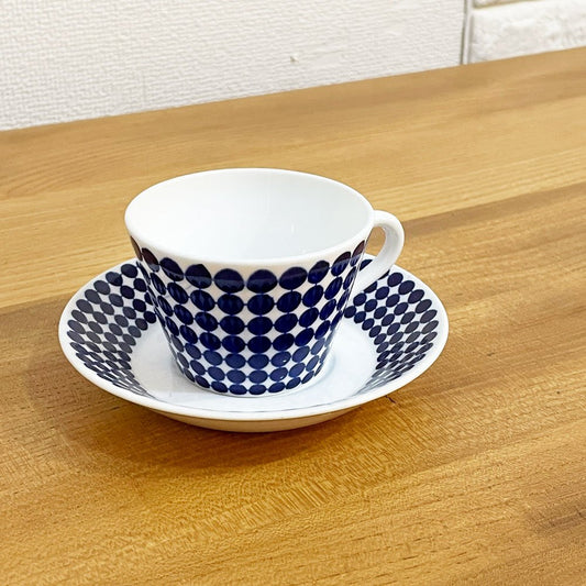 グスタフスベリ GUSTVSBERG アダム ADAM コーヒーカップ＆ソーサー 北欧食器 ビンテージ C ◎