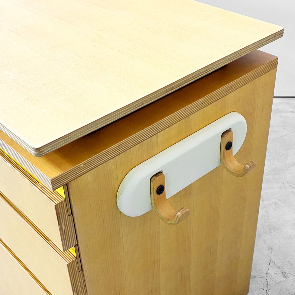 アクタス ACTUS ヴァリオ デスク VARIO DESK メープル材 W120cm ナチュラル 勉強机 廃番 定価￥129,800- ●