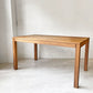 無印良品 MUJI ウォールナット 無垢集成材 ダイニングテーブル 木製テーブル 2ドロワー Ｗ140cm 定価￥99.000- ★