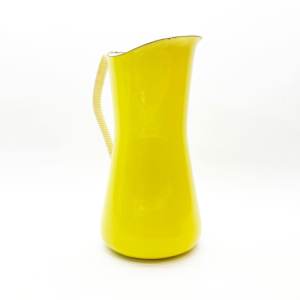 ダンスク DANSK コベンスタイル Koben style ホーロー ピッチャー イエロー Lサイズ H24cm 琺瑯 ジャグ イェンス・クイストゴー Jens Quistgaard★