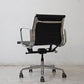 ハーマンミラー Herman Miller イームズアルミナムグループチェア マネージメントチェア アルミバフベース ガス圧昇降仕様 5本脚 キャスタータイプ 本革 イームズ F ●