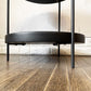 スケッチ Sketch フムラ HUMLA END TABLE エンドテーブル サイドテーブル オーク材 ブラック Φ45cm モートン・ゲオーセン デンマーク モーダエンカーサ 取扱 定価￥56,100- ◎