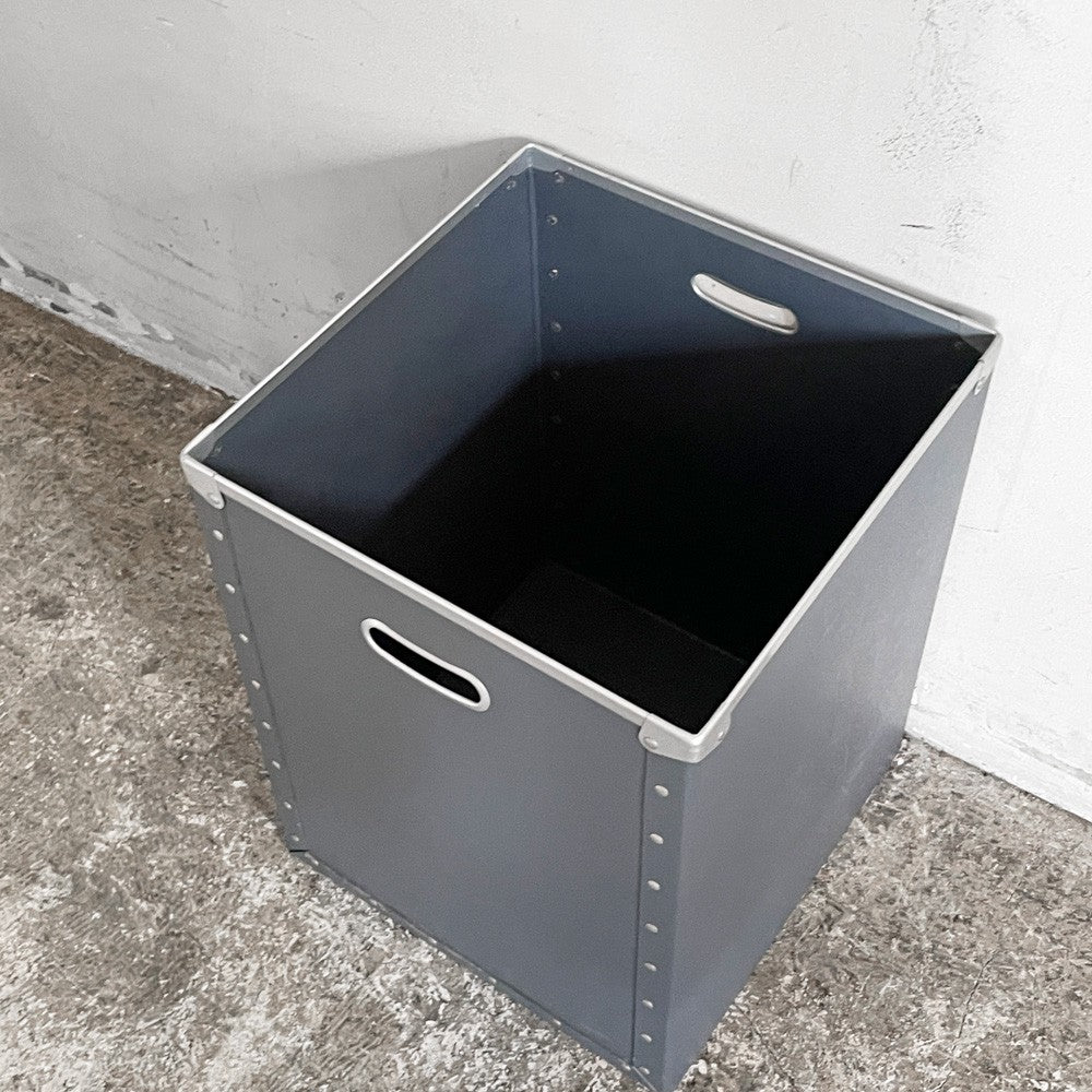 ユーエスエムハラー USMハラー USM Haller モジュラーファニチャー ブラック系 純正 パスコボックス 収納ボックス W34×Ｈ43 スイス Ｂ ■