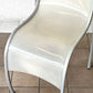 カルテル Kartell FPE chair スタッキングチェア ダイニングチェア アルミ ポリプロピレン ホワイト ロンアラッド イタリアモダン 廃番 ◇