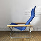 ニーチェア エックス NY chair X フォールディングチェア 折り畳みチェア ラウンジチェア ブルー ナチュラル 新居猛 MoMA 定価 59,400円 ◎