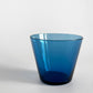 ヌータヤルヴィ Nuutajarvi #2744 タンブラー グラス ブルー カイ・フランク Kaj Franck ガラス Φ7cm × H6.5cm 北欧食器 ビンテージ ■