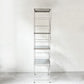 無印良品 MUJI ステンレスユニットシェルフ 棚板4枚 H176cm オープンシェルフ 本棚 飾り棚 収納棚 ★