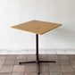 コッコレ coccole スクエアテーブル SQUARE TABLE カフェテーブル オーク材 ｗ60cm インダストリアルデザイン 定価￥51,700-◇