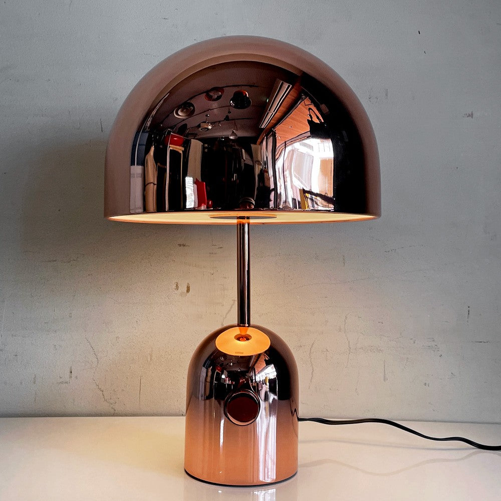 トムディクソン Tom Dixon ベル テーブルライト ラージ コッパー BELL TABLE LARGE COPPER LAMP 無段階調光式 展示品 ■