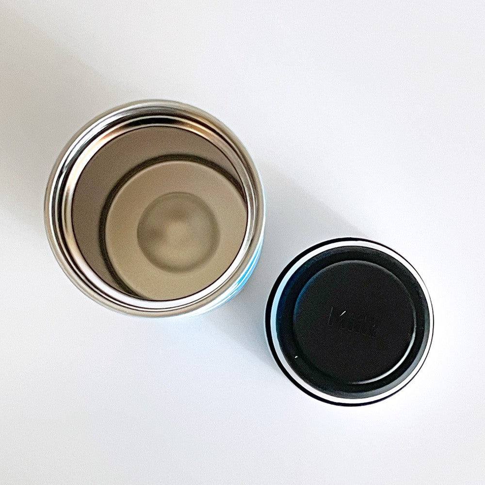 マリメッコ marimekko ウニッコ UNIKKO タンブラー 350ml ブルー ブルーボトルコーヒー コラボ 60周年記念 限定品 箱付き 北欧 ■