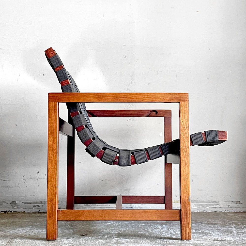 セントー SENTOU 2ポジション モジュラーチェア アームチェア ラウンジチェア オーク材 fauteuil-C ハーマン・ルース Hermann Loos フランス ■