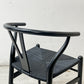 カールハンセン＆サン Carl Hansen & Son CH24 Yチェア ブラックラッカー × ブラックペーパーコード ハンス・J・ウェグナー オーク材 美品 ●