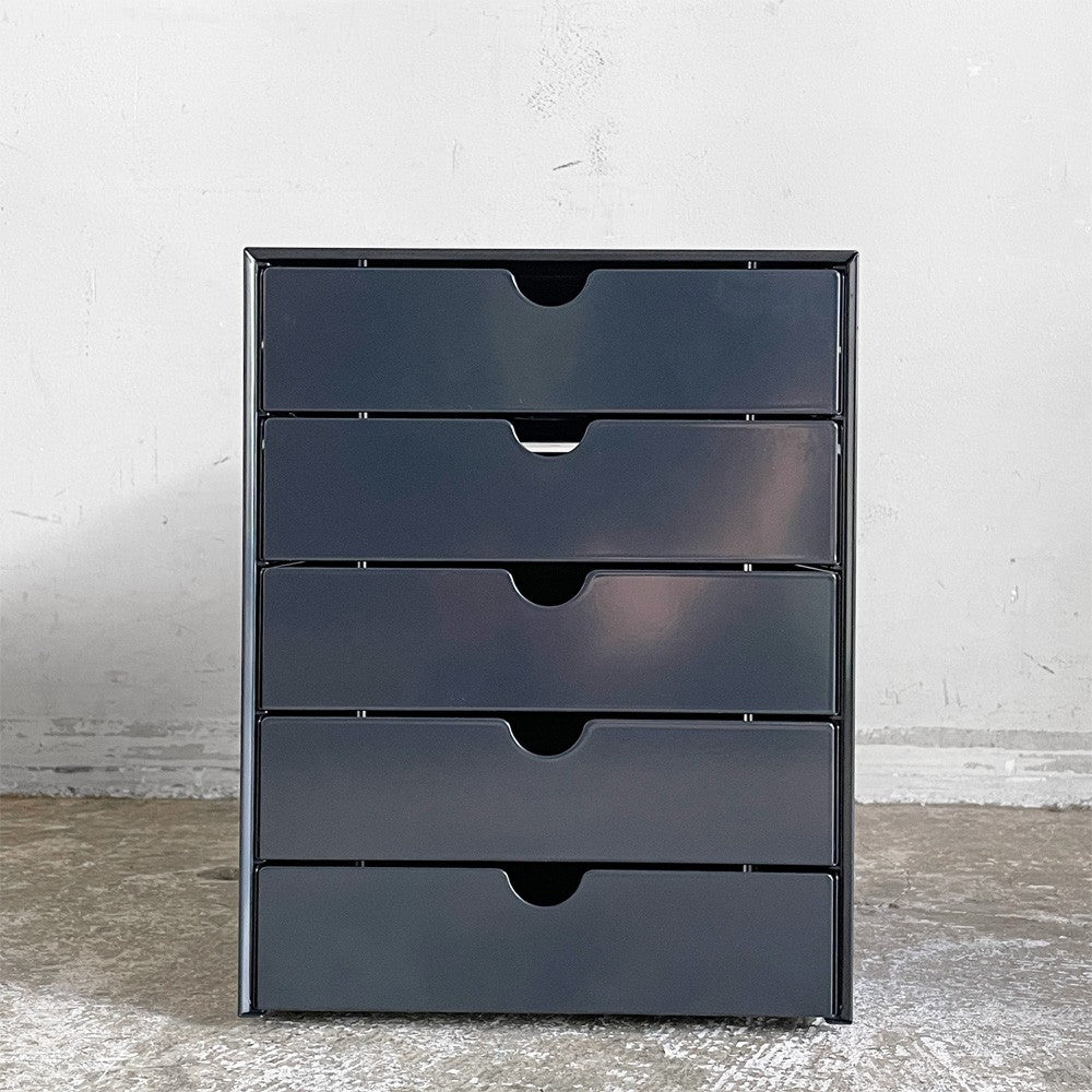 ユーエスエムハラー USM Haller モジュラーファニチャー Modular Furniture ハラーシステム イノス inos レターケース ５段 A ■