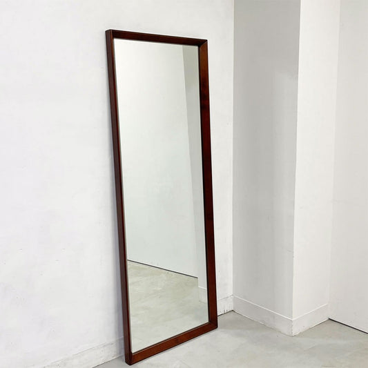 パシフィックファニチャーサービス PACIFIC FURNITURE SERVICE US ミラー フルレングスサイズ 立て掛け 全身鏡 姿見 バーチ無垢材 ●