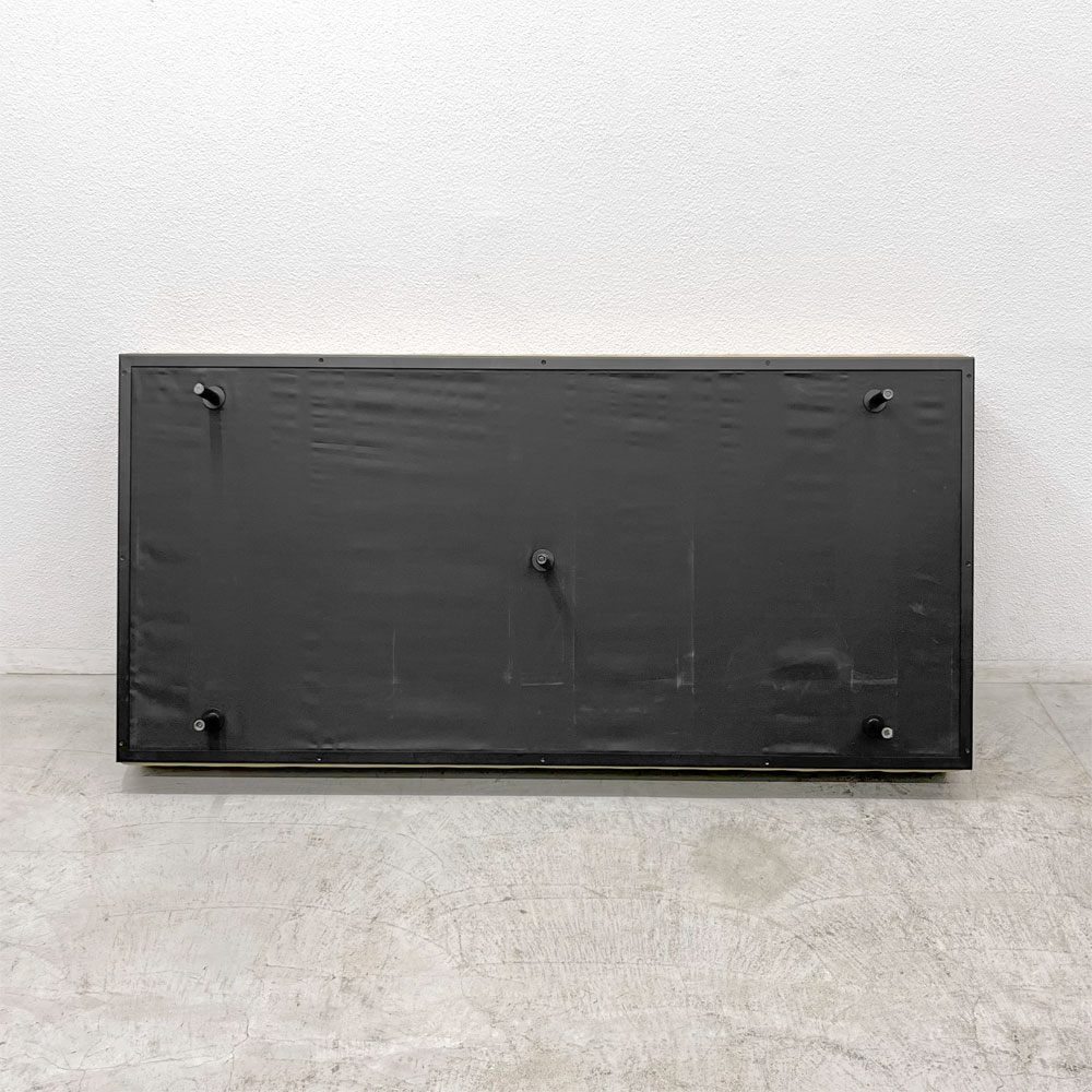 クラッシュゲート CRASH GATE オアシス OASIS グロー GLOW 3人掛けベース 3Pソファ スエード クリーム W197cm 関家具 定価 ￥126,500- 展示美品 〓