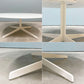 フリッツハンセン Fritz Hansen スペーステーブル SPACE TABLE コーヒーテーブル ローテーブル Φ100cm ラウンド ガラス天板 スチールレッグ イエス＋ラウブ ◎
