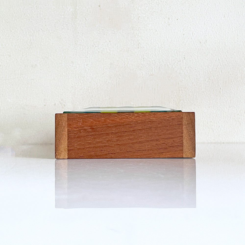 ヒギンスグラス Higgins Glass シガレットボックス Cigarette Box マイケル＆フランシス・ヒギンズ Michael＆Frances Higgins ビンテージ ミッドセンチュリー 希少 ■