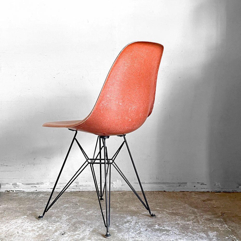 ハーマンミラー Herman Miller サイドシェルチェア セカンド 2nd FRP エッフェルベース テラコッタ ビンテージ イームズ ミッドセンチュリー ■