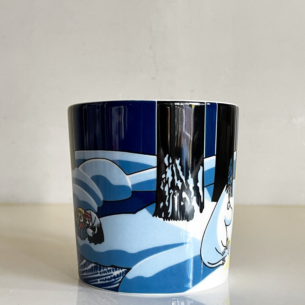 アラビア ARABIA ムーミンマグ MOOMIN スノーランタン Snow Lantern 2007年 冬限定 フィンランド 北欧食器 ■