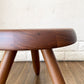 カッシーナ Cassina ベルジェスツール 524 TABOURET BERGER アメリカンウォールナット材 H27cm シャルロット・ペリアン 定価￥178,200- ◎