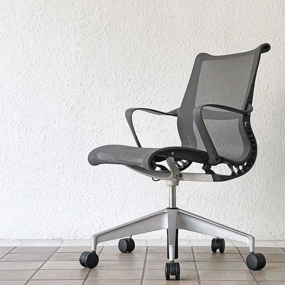 ハーマンミラー Herman Miller セトゥー Setu デスクチェア マルチパーパスチェア オフィスチェア タスクチェア 5本脚 スタジオ7.5 ◇