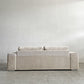 ボーコンセプト BoConcept インターノ Interno Ⅲ 2シーターソファ 2人掛け W217cm カバーリングファブリック オフホワイト系 スチール脚 デンマーク 廃番 〓