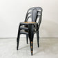 ノーザンオハイオインダストリアル Northern Ohio Industrial マルチプルズチェア Multipls Chair ダイニングチェア スタッキング ブラックスチール インダストリアルデザイン B ●