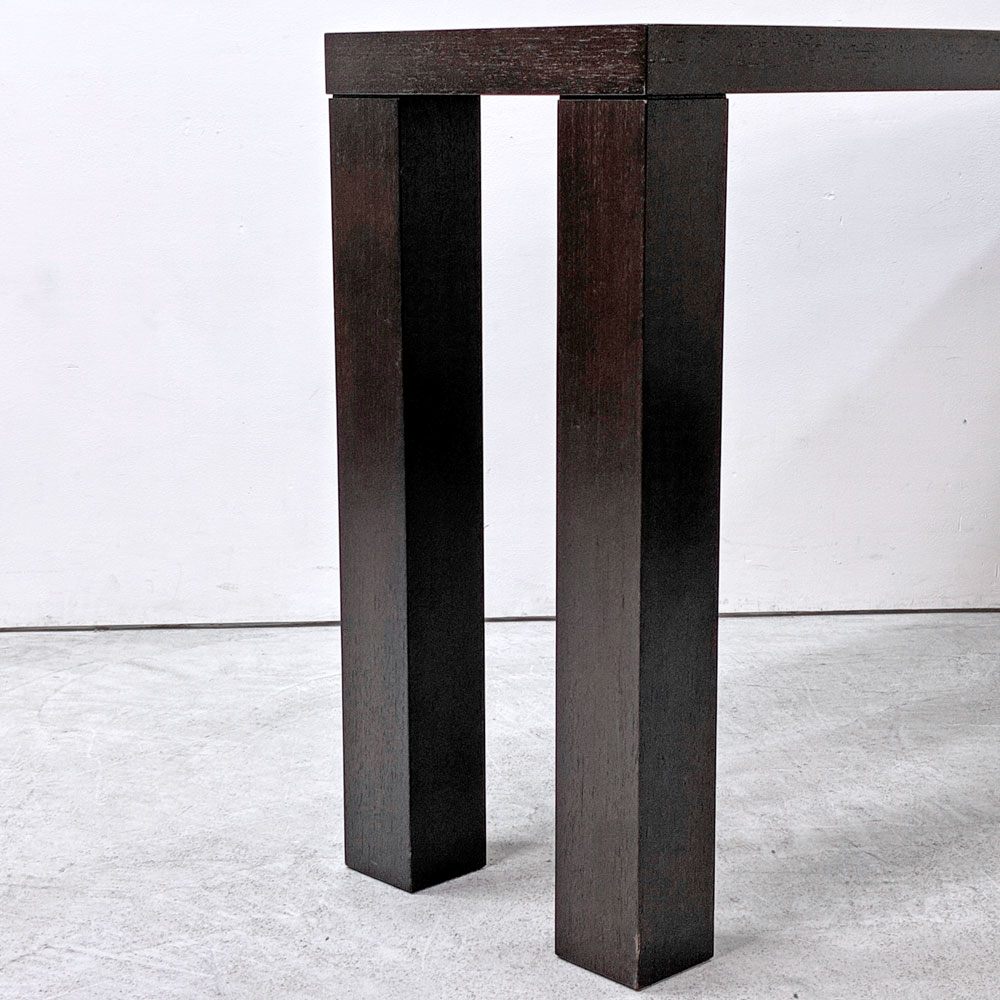 カッシーナ・イクスシー Cassina ixc. カトリーヌ・メミ CATHERINE MEMMI マンハッタン MANHATTAN コンソールテーブル デスク W150cm オーク材 ウェンゲ色 参考価格 235,440円 ●