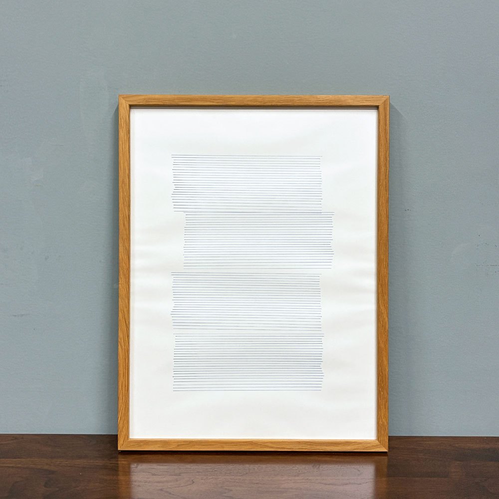 ペーパーコレクティブ Paper Collective イントゥ ザ ブルー 01 Into The Blue 01 ポスター 額装品 デンマーク 美品 ◎