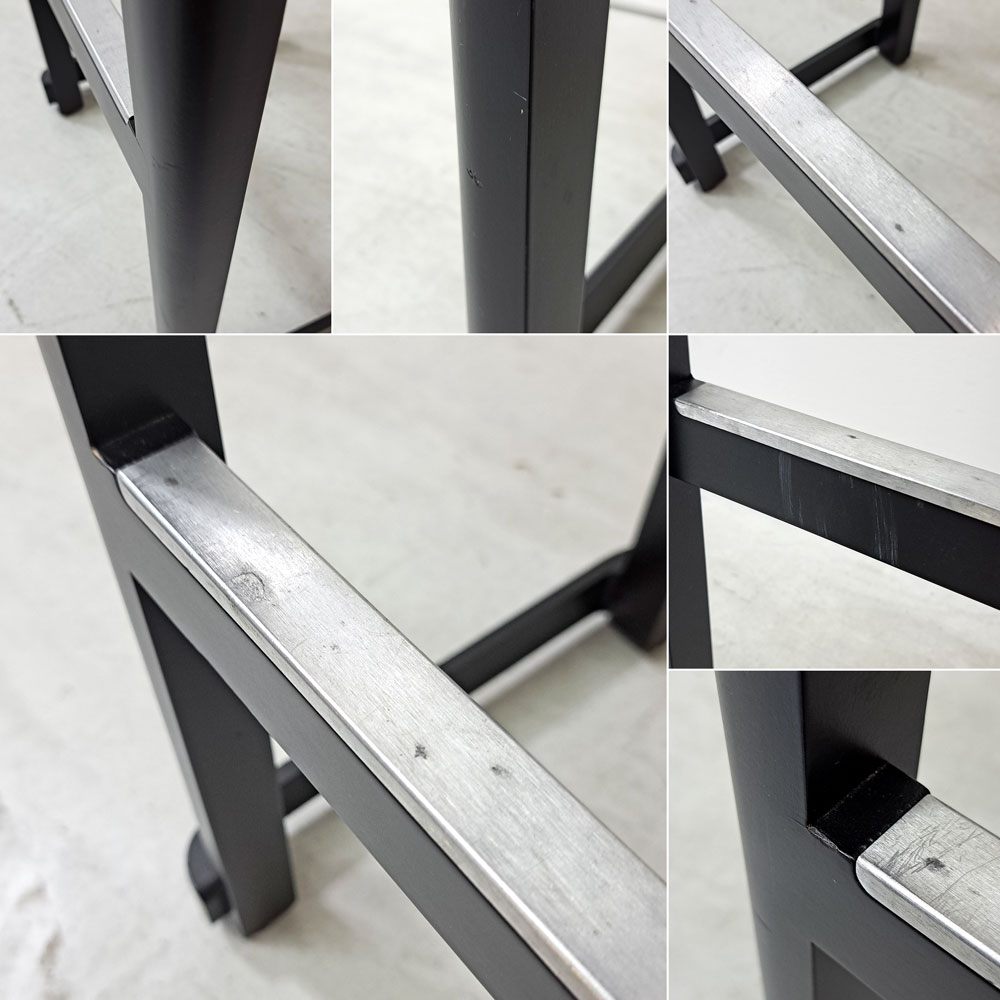アルテック artek アトリエ バースツール Atelier Bar Stool H75cm ビーチ材 ブラックラッカー仕上げ タフ スタジオ TAF Studio スウェーデン 北欧家具 A ●