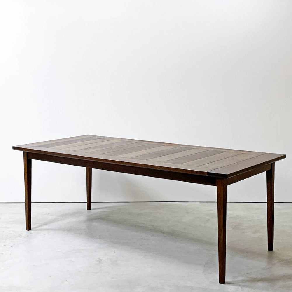 スタンダードトレード STANDARD TRADE DNT-02B ダイニングテーブル オーク無垢材 W200cm セミオーダー品 ●