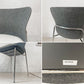 リーンロゼ ligne roset エットリアーノ チェア Ettoriano Chair ダイニングチェア フェルト生地 スチールベース ミニマルデザイン A ★