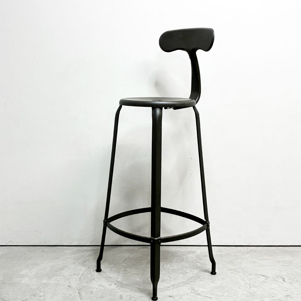 フェールトラヴァイユ FER TRAVAIL ニコルチェア NICOLLE Chair SH80 カウンターチェア スチール マットクリア仕上げ 別注モデル インダストリアル E ●
