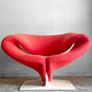 アーティフォート Artifort リボンチェア Ribbon Chair ビンテージ ラウンジチェア ピエール・ポラン Pierre Paulin 名作 希少ウッドベース ミッドセンチュリー ■