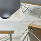 ハーマンミラー Herman Miller LTRT ワイヤーベース ローテーブル メラミントップ C&R イームズ ブラック ミッドセンチュリー 証明書・箱付き 美品 ●
