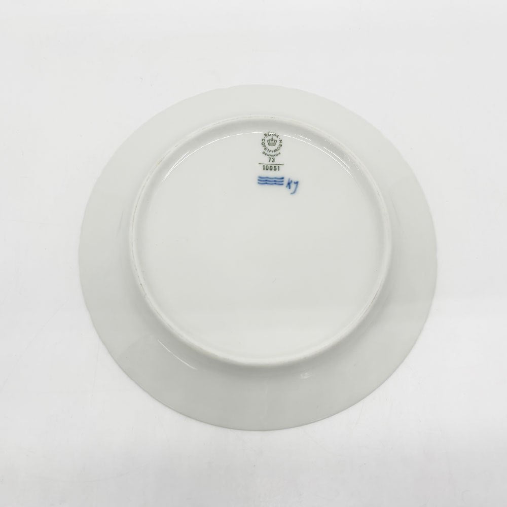 ロイヤルコペンハーゲン ROYAL COPENHAGEN ミッドサマーナイトドリーム デミタスカップ&ソーサー ケーキプレート トリオセット 北欧食器 ●