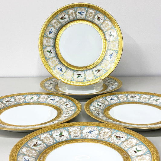 アビランド HAVILAND ベンガリス Bengalis ヴィクトリアンスワロー 19cm プレート リモージュ LIMOGES 三越特別製造版 D ◎