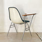 ハーマンミラー Herman Miller サイドシェルチェア セカンド 2nd ビンテージ アプホルスター スクールベース スタッキングベース 肘掛けテーブル付 イームズ ミッドセンチュリー C ★