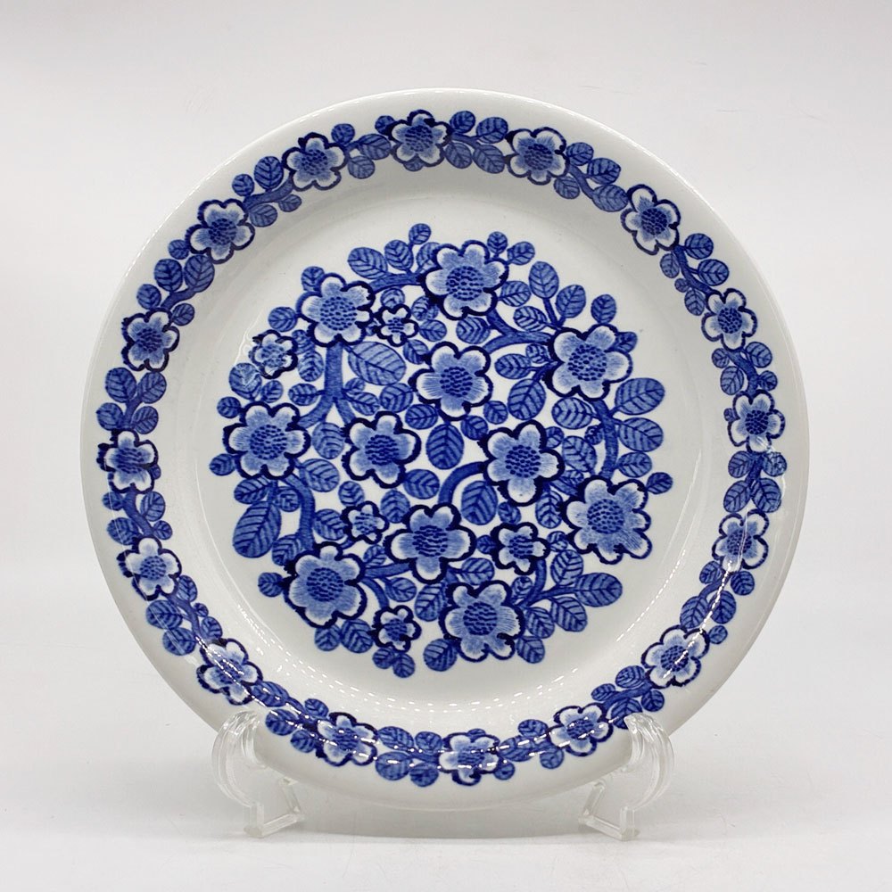 アラビア ARABIA クレルヴォ kullervo プレート 23cm ライヤ・ウオシッキネン 北欧食器 1970s ビンテージ 希少 ●