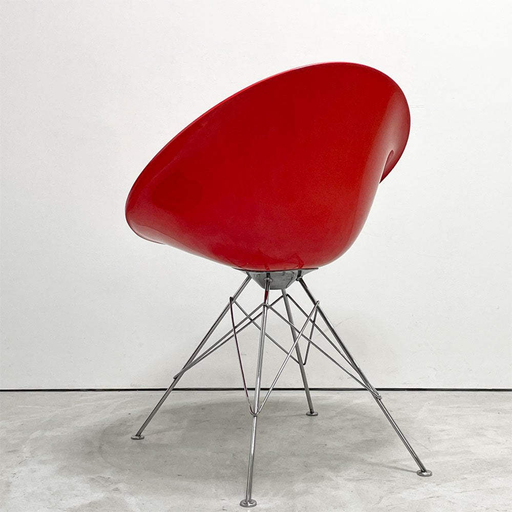 カルテル Kartell エロエス ERO S ダイニングチェア レッド 4本脚 フィリップ・スタルク スペースエイジ イタリア 参考定価￥93,400- ●