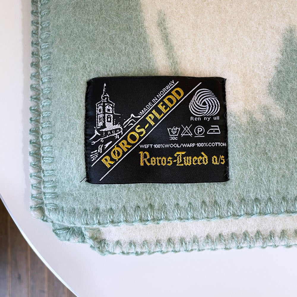 ロロスツイード ROROS TWEED ブランケット ひざ掛け アイスベア シロクマ スウェーデン 北欧雑貨 ◎