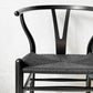 カールハンセン＆サン Carl Hansen & Son CH24 Yチェア ブラックラッカー × ブラックペーパーコード ハンス・J・ウェグナー ビーチ材 北欧家具 定価￥118,800- A ★