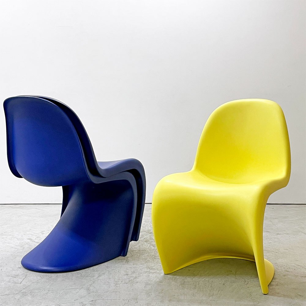 ヴィトラ vitra パントンチェア Panton Chair イエロー 廃盤カラー ヴェルナー・パントン ミッドセンチュリー スペースエイジ B ●