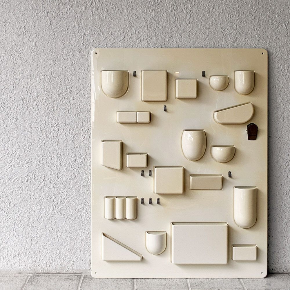 ヴィトラ vitra ウーテンシロ1 Uten.Silo 1 ホワイト 壁掛け収納 ウォールシェルフ インゴ・マウラー & ドロシー・ベッカー ミッドセンチュリー スペースエイジ ◇