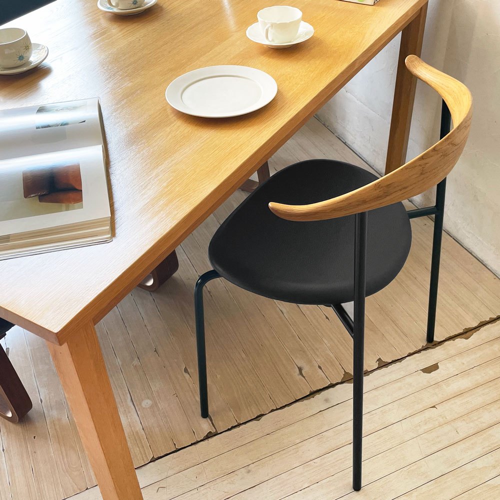 カールハンセン＆サン Carl Hansen & Son CH88P ダイニングチェア オーク材 本革 ハンス J. ウェグナー デンマーク 北欧家具 美品 ★