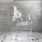 カルテル Kartell ルイゴースト LouisGhost アームチェア クリスタル スタッキング フィリップ・スタルク Philippe Starck イタリア 現状品 ♪