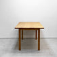 無印良品 MUJI リアルファニチャー REAL FURNITURE ダイニングテーブル オーク材 シンプル ナチュラルテイスト W165cm ●