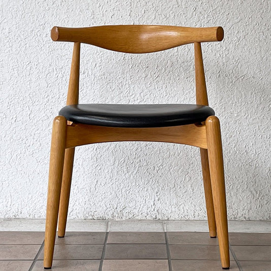 カールハンセン＆サン Carl Hansen & Son CH20 エルボーチェア ダイニングチェア オーク材 レザー 本革 ハンス・J・ウェグナー ◇