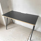 ジャーナルスタンダードファニチャー journal standard Furniture コンパスレッグデスク 平机 メラミントップ ブラック ★