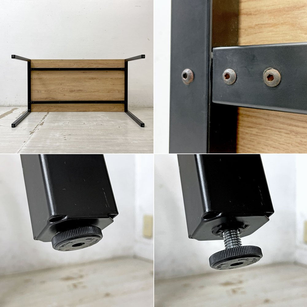 日本コパック株式会社 COPACK ディスプレイテーブル ワークテーブル 作業台 スチールレッグ W77×H80cm 店舗什器 ●